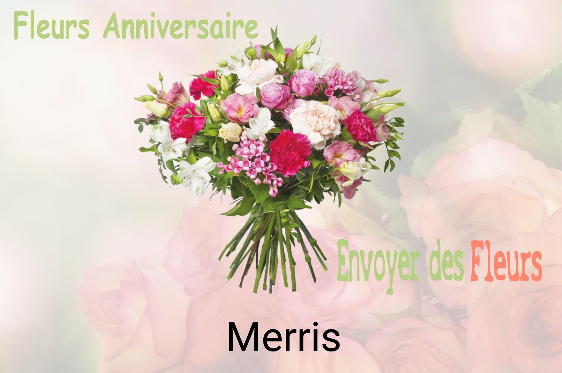 Bouquet de fleurs d’anniversaire livré à Merris